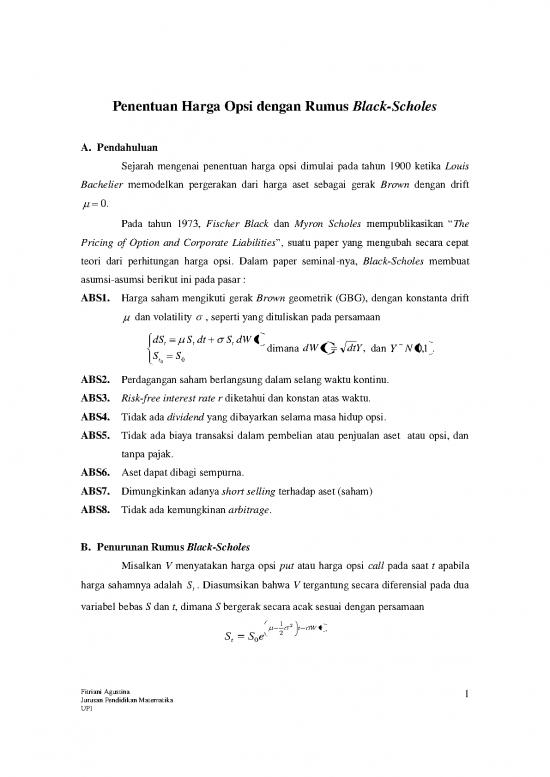 picture_Templates For Corporate Presentation 8119 | Penentuan Harga Opsi Dengan Rumus Black | Matematika